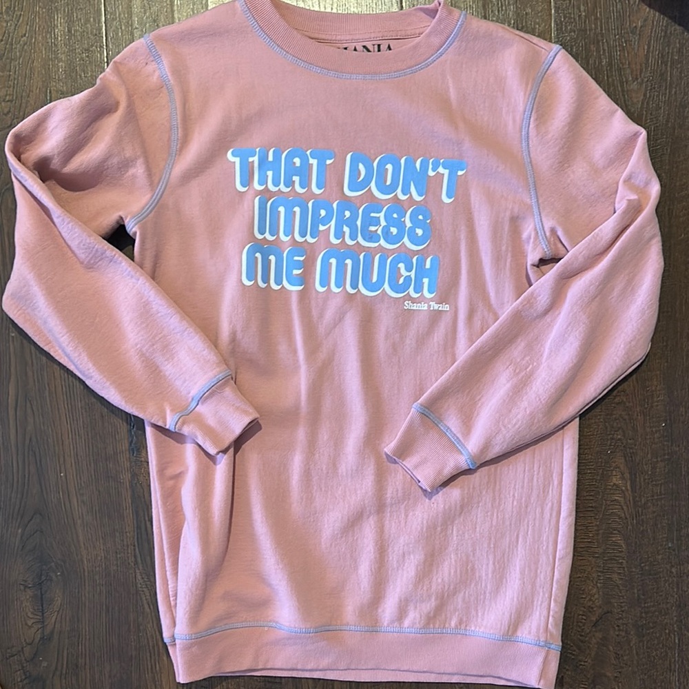 Pink Graphic Sweatshirt